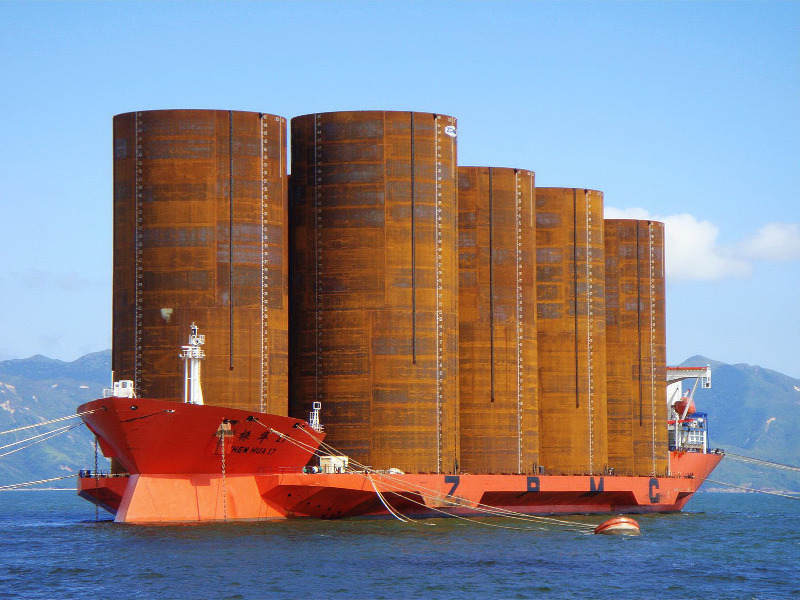 large port steel silo design